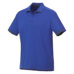 Branded Cerrado SS Polo (Male) New Royal/Grey Storm