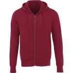 Custom Branded Cypress Fleece Zip Hoody (Male) - Maroon MA