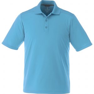 Branded Dade Short Sleeve Polo (Male) Aspen Blue