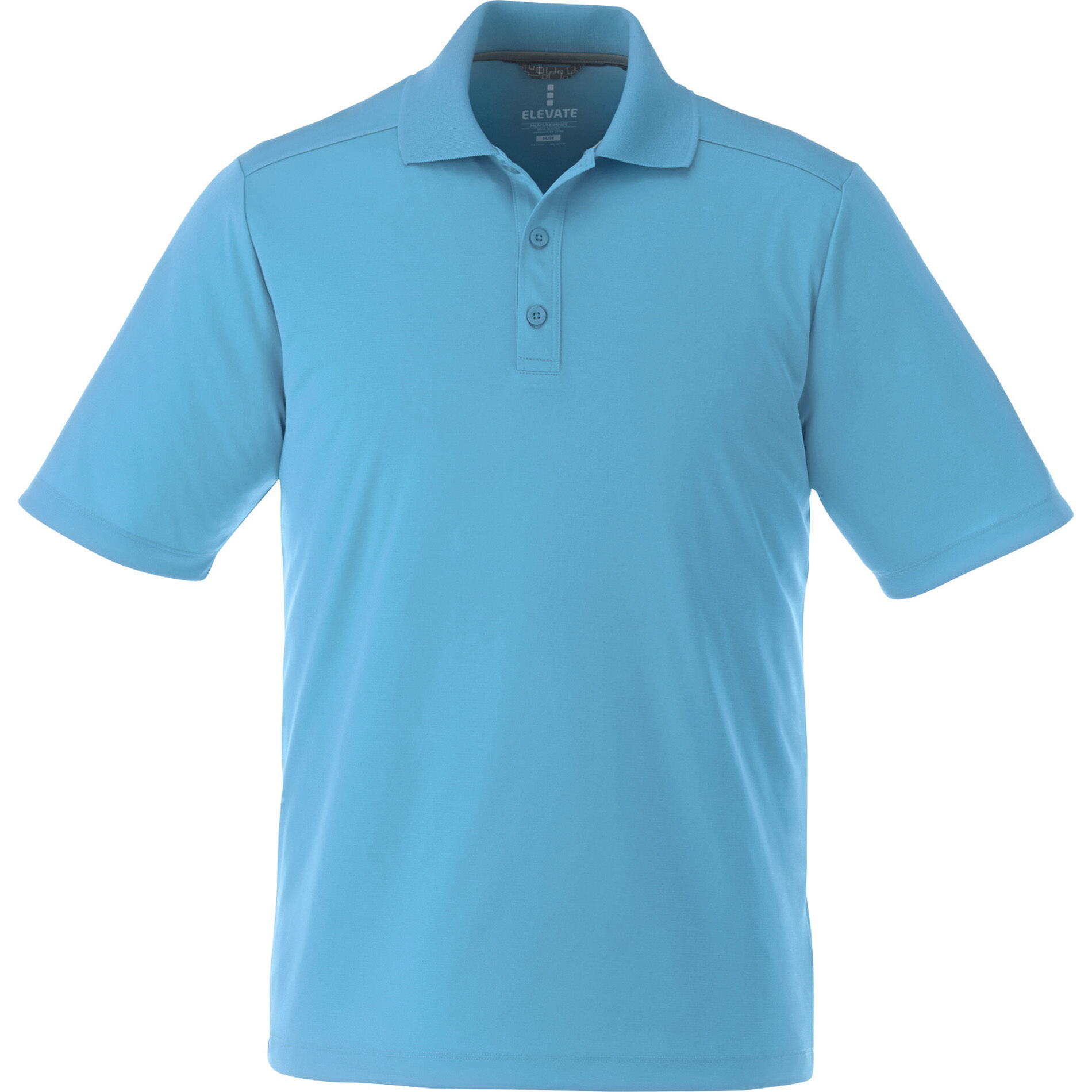 Custom Branded Dade Short Sleeve Polo (Male) - Aspen Blue