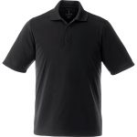 Custom Branded Dade Short Sleeve Polo (Male) - Black