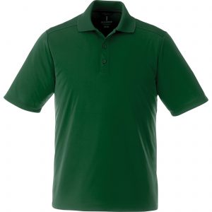 Branded Dade Short Sleeve Polo (Male) Forest Green