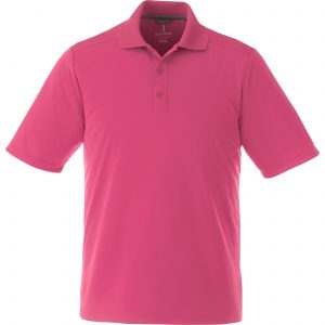 Branded Dade Short Sleeve Polo (Male) Magenta