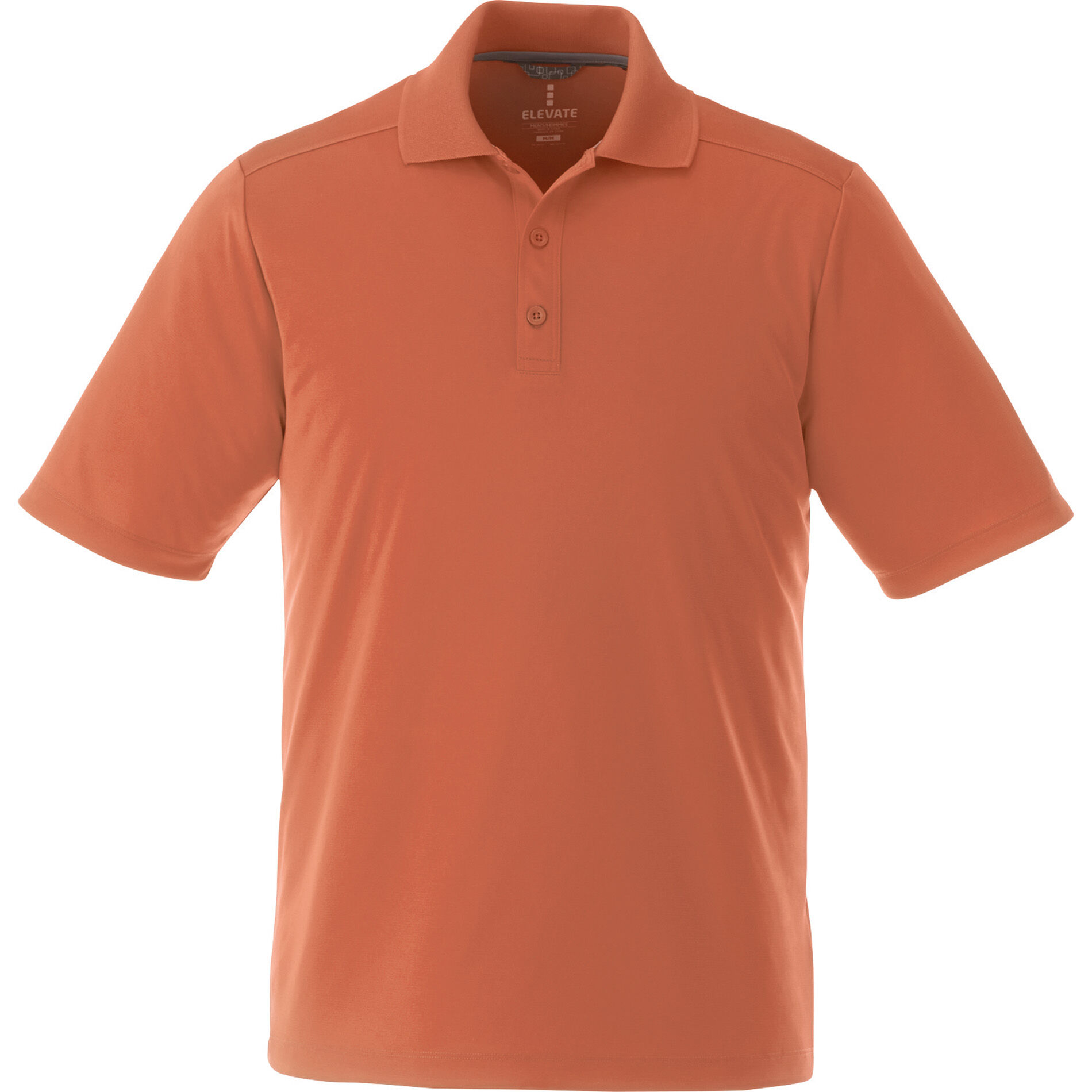 Custom Branded Dade Short Sleeve Polo (Male) - Saffron