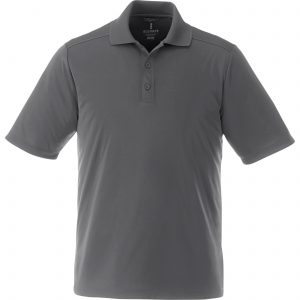 Branded Dade Short Sleeve Polo (Male) Steel Grey
