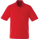 Custom Branded Dade Short Sleeve Polo (Male) - Team Red