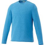 Custom Branded Holt Long Sleeve Tee (Male) - Olympic Blue Heather