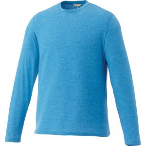 Branded Holt Long Sleeve Tee (Male) Olympic Blue Heather