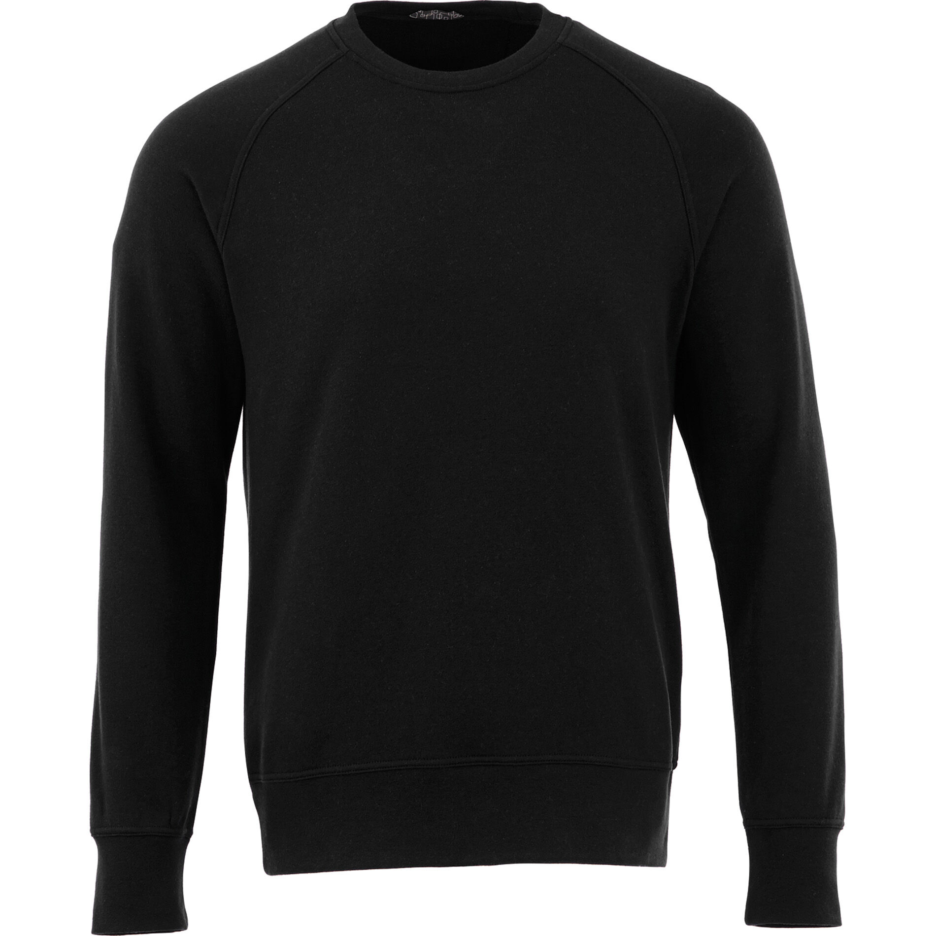 Custom Branded Kruger Fleece Crew (Male) - Black