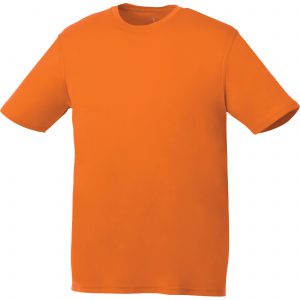 Branded Omi Short Sleeve Tech Tee (Male) Orange