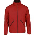 Custom Branded Rincon Eco Packable Jacket (Male) - Vintage Red/Black
