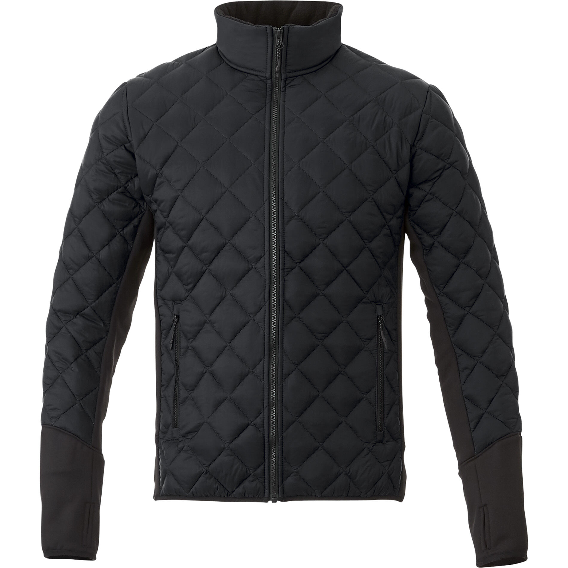 Branded Rougemont Hybrid Insulated Jacket (Male) Black/Black
