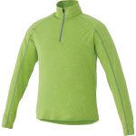 Custom Branded Taza Knit Quarter Zip (Male) - Apple Heather