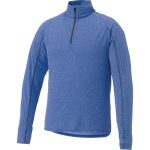 Custom Branded Taza Knit Quarter Zip (Male) - New Royal Heather