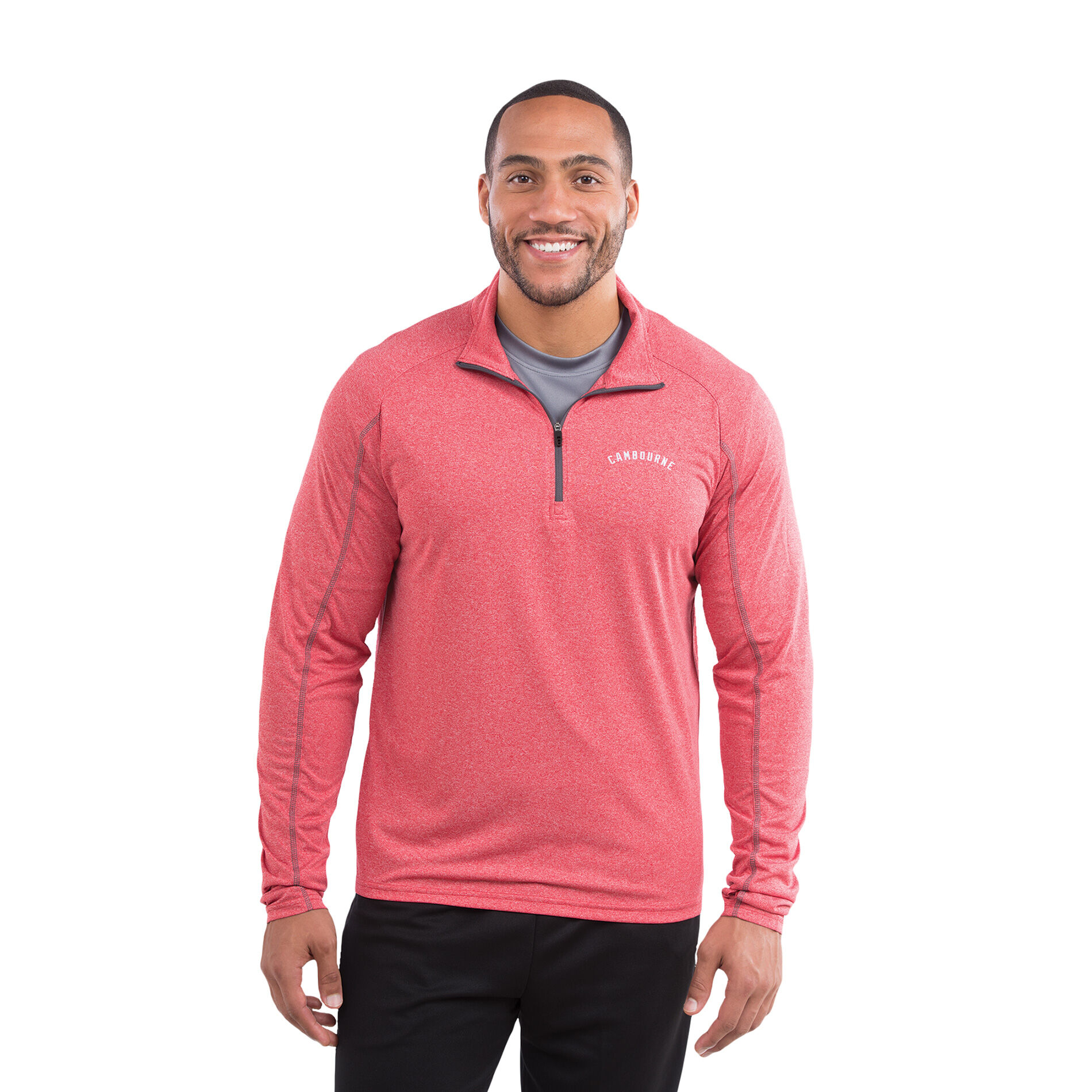 Custom Branded Taza Knit Quarter Zip (Male)