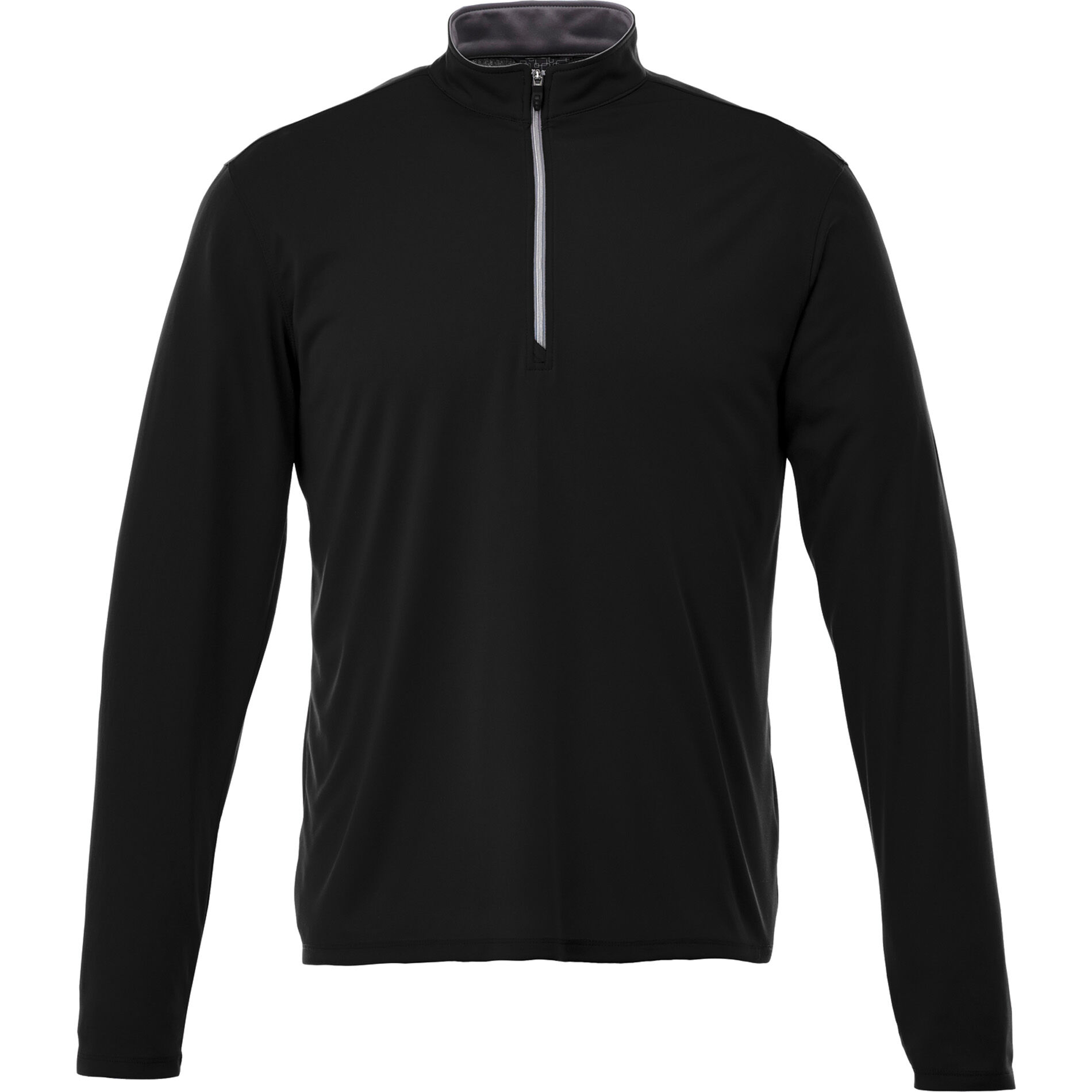 Custom Branded Vega Tech Half Zip (Male) - Black