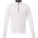 Custom Branded Vega Tech Half Zip (Male) - White