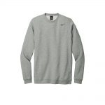 Branded Nike Club Fleece Crew (Male) Dark Heather Grey