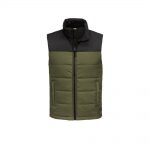 Custom Branded The North Face Branded Jackets & Vests Vests - Burnt Olive Green