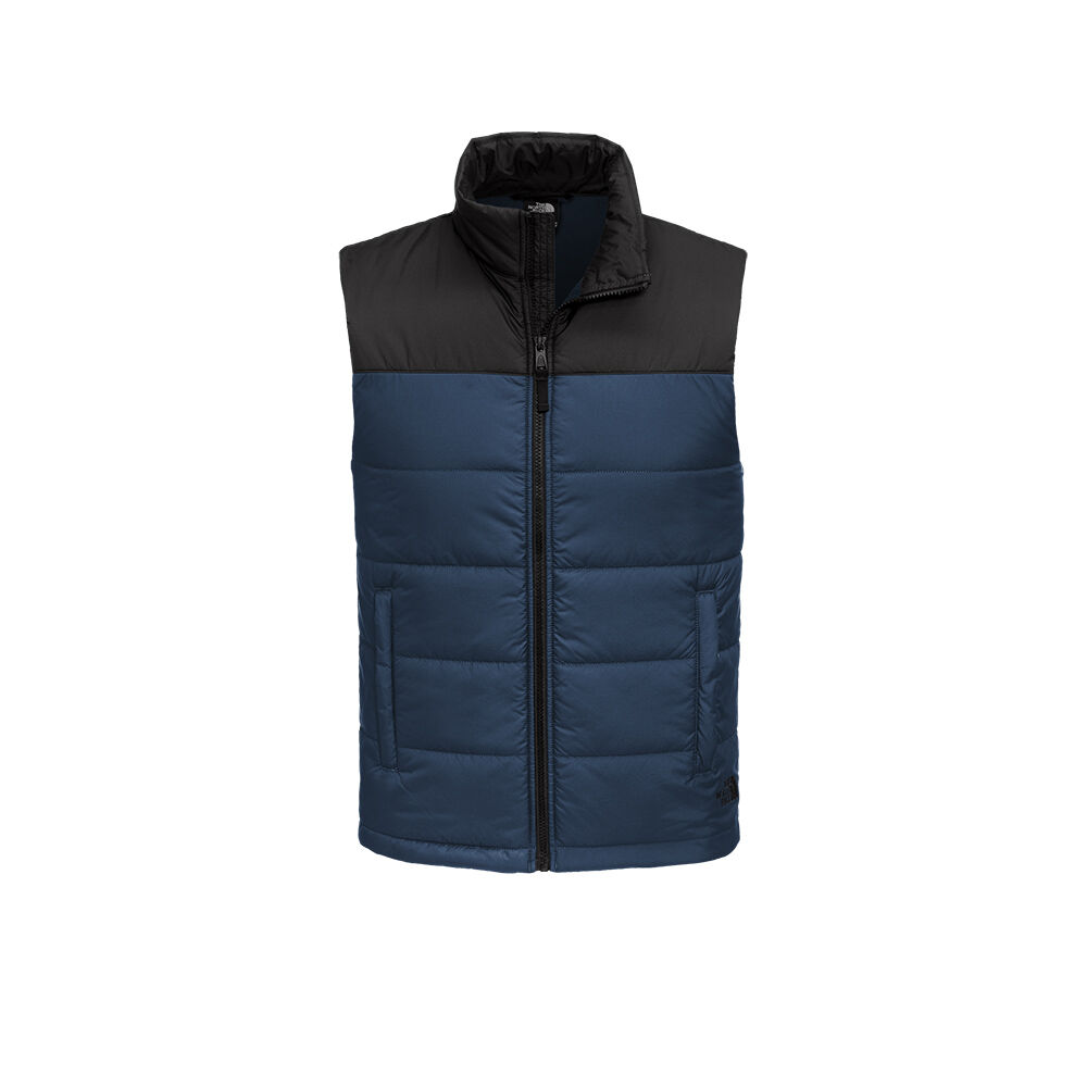 Custom Branded The North Face Branded Jackets & Vests Vests - Shady Blue