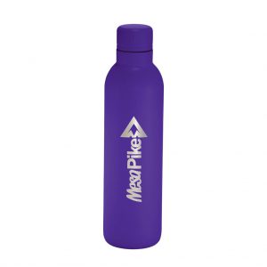 Branded 17 oz Thor Copper Vacuum Insulated Bottle Purple