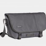 Branded Classic Messenger Bag Gunmetal