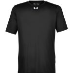 Custom Branded Under Armour T-Shirts - Black/Metallic Silver