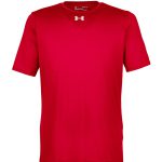 Branded Under Armour Men’s Locker T-Shirt 2.0 Red/Metallic Silver