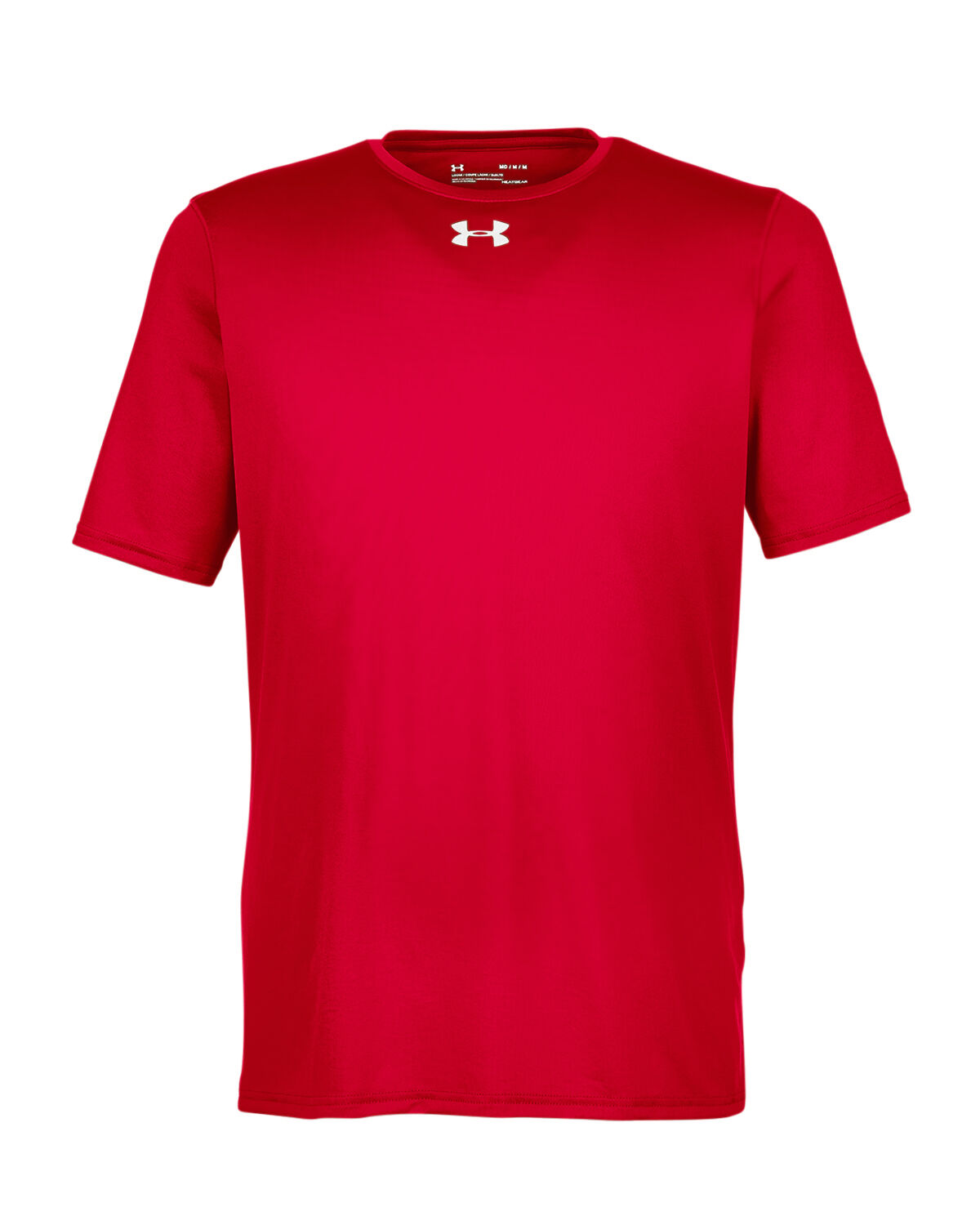 Branded Under Armour Men’s Locker T-Shirt 2.0 Red/Metallic Silver