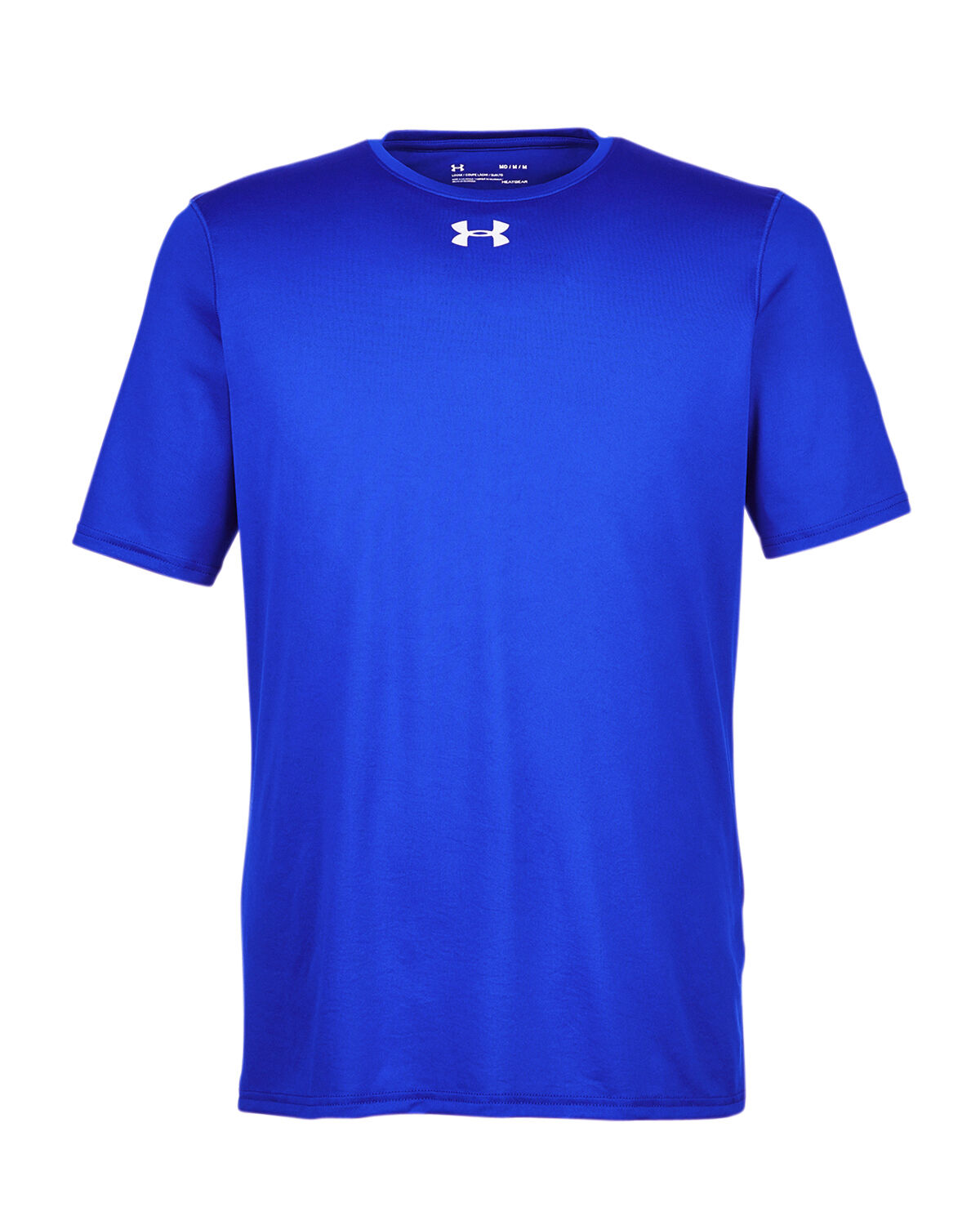 Custom Branded Under Armour T-Shirts - Royal/Metallic Silver