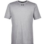Custom Branded Under Armour T-Shirts - True Grey Heather/Black