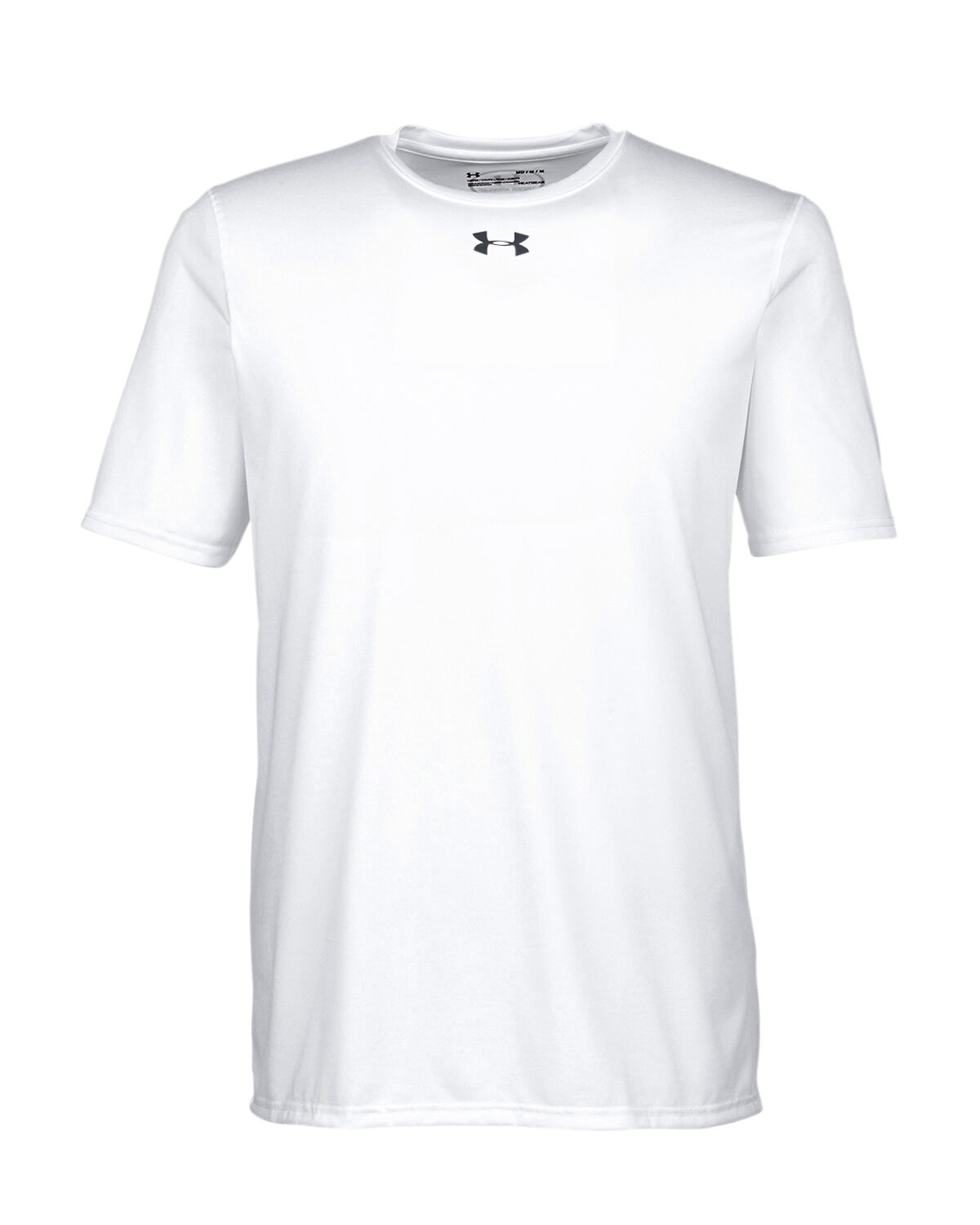 Custom Branded Under Armour T-Shirts - White/Graphite