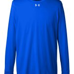 Custom Branded Under Armour T-Shirts - Royal/Metallic Silver