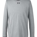 Custom Branded Under Armour T-Shirts - True Grey Heather/Black