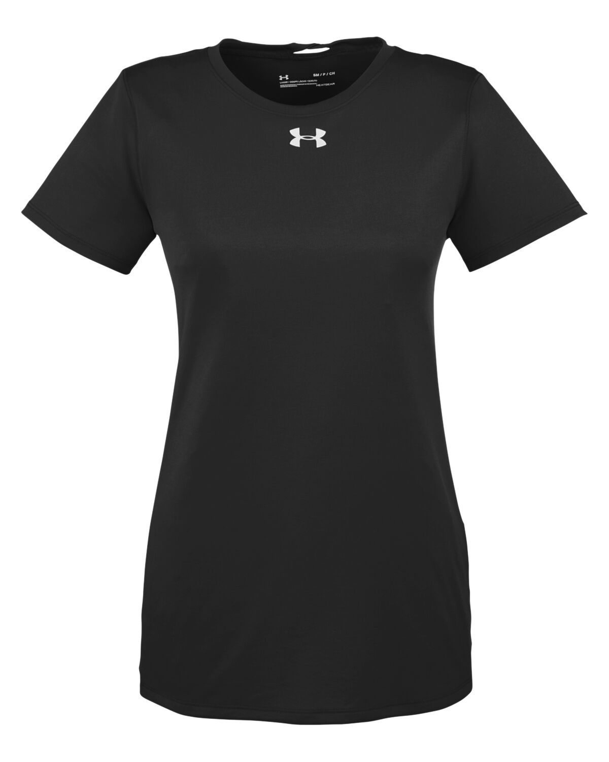 Custom Branded Under Armour T-Shirts - Black/Metallic Silver