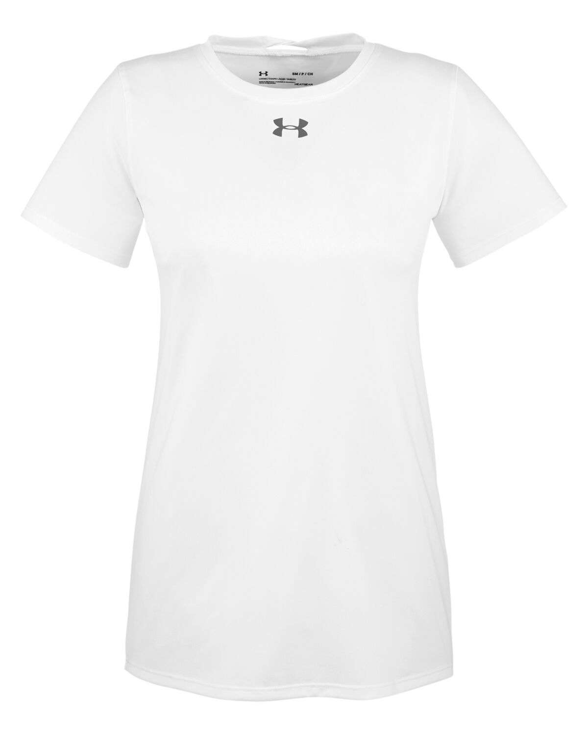 Custom Branded Under Armour T-Shirts - White/Graphite