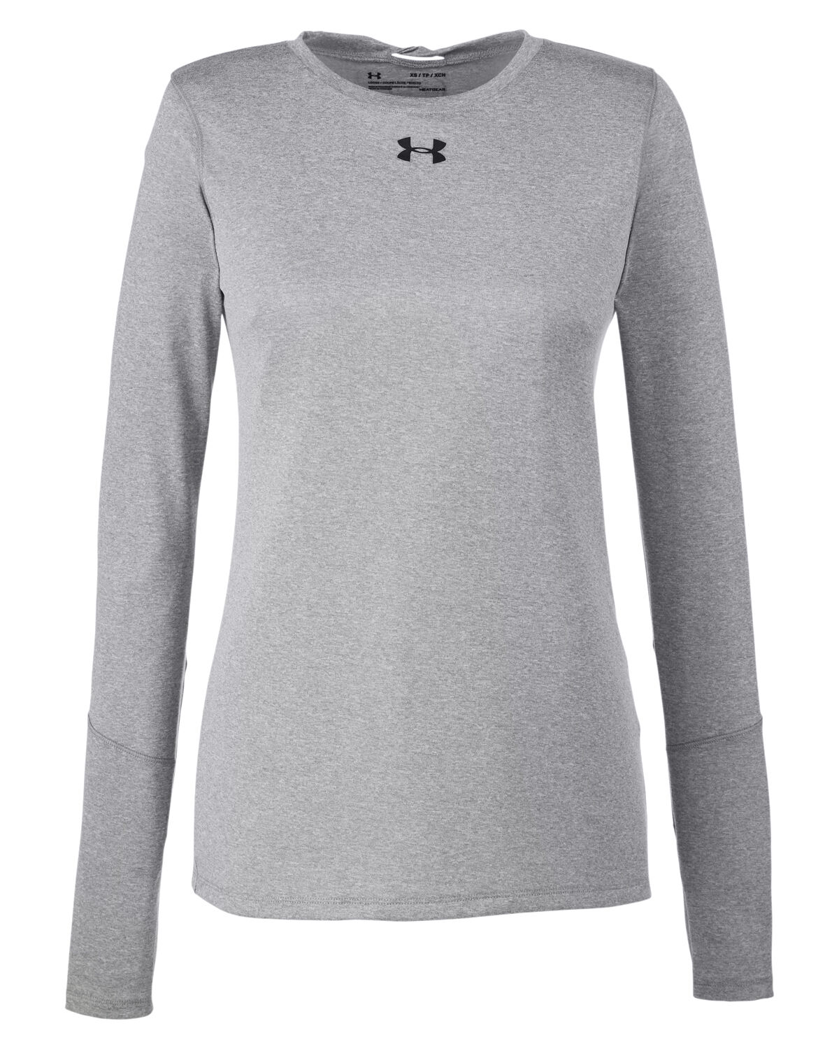 Custom Branded Under Armour T-Shirts - True Grey Heather/Black