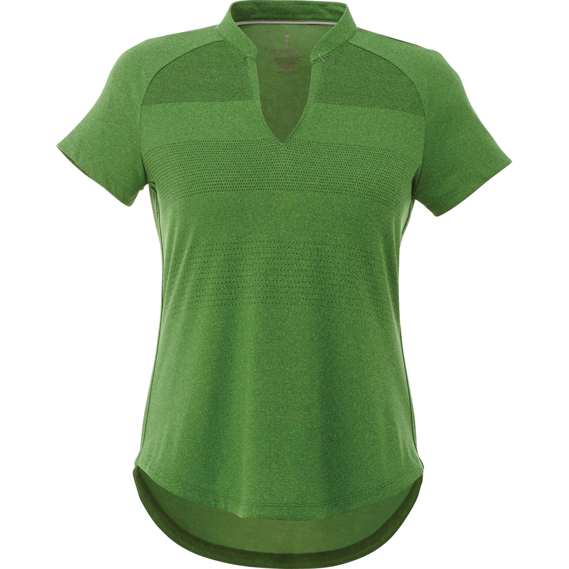 Branded Antero Short Sleeve Polo (Female) Juniper Heather