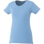 Custom Branded Bodie Short Sleeve Tee (Female) - Sky Heather