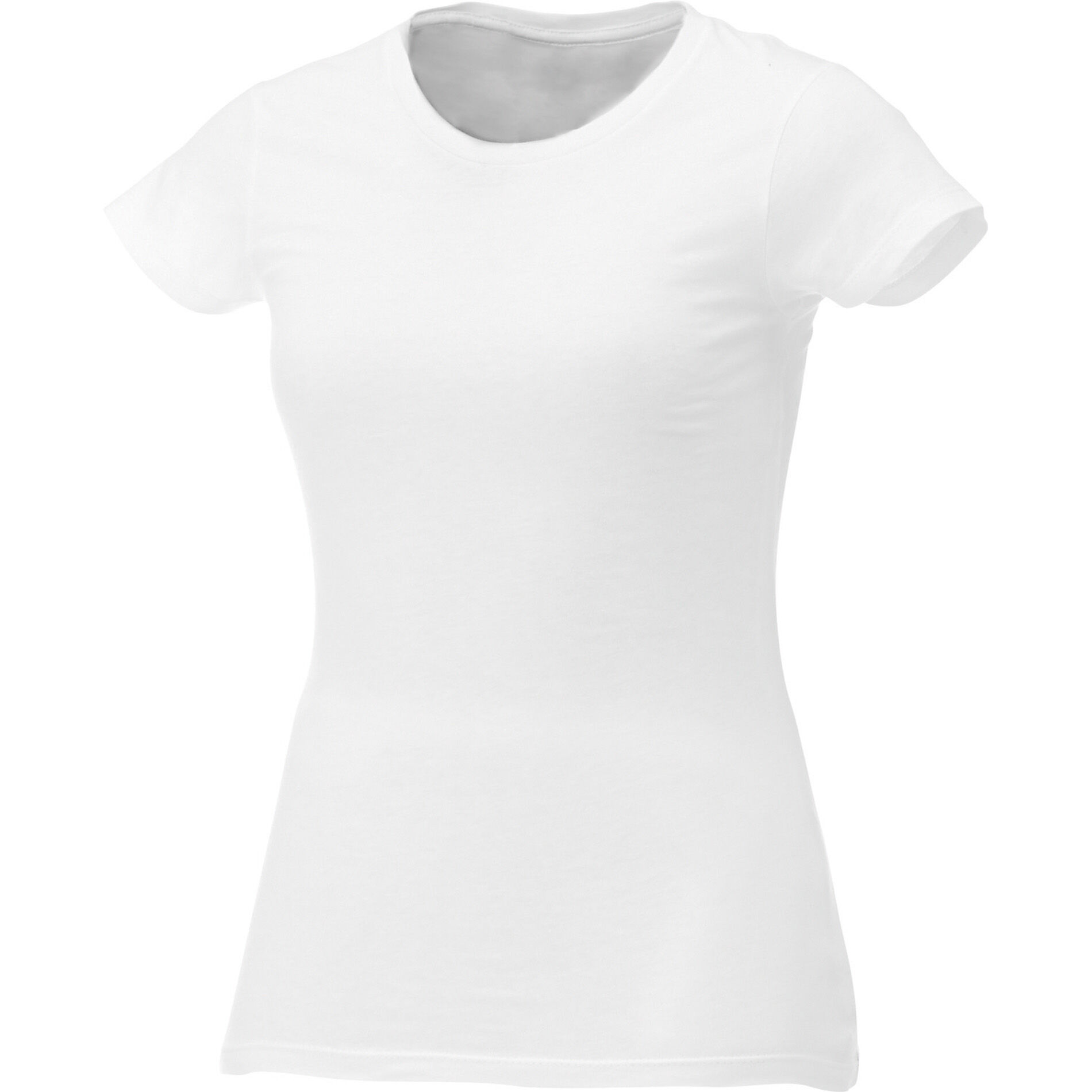Custom Branded Bodie Short Sleeve Tee (Female) - White