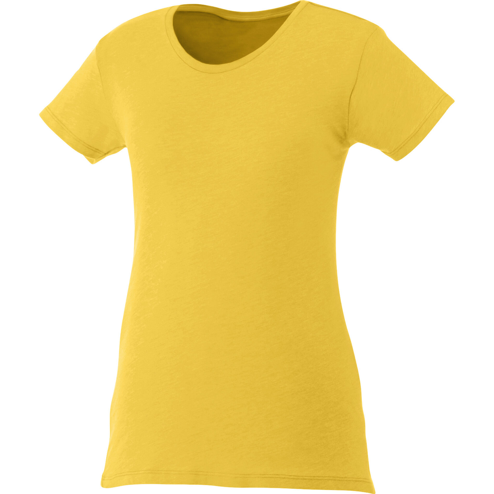 Custom Branded Bodie Short Sleeve Tee (Female) - Yellow Heather