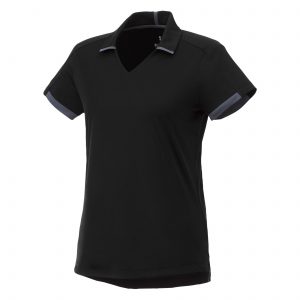 Branded Cerrado SS Polo (Female) Black/Grey Storm