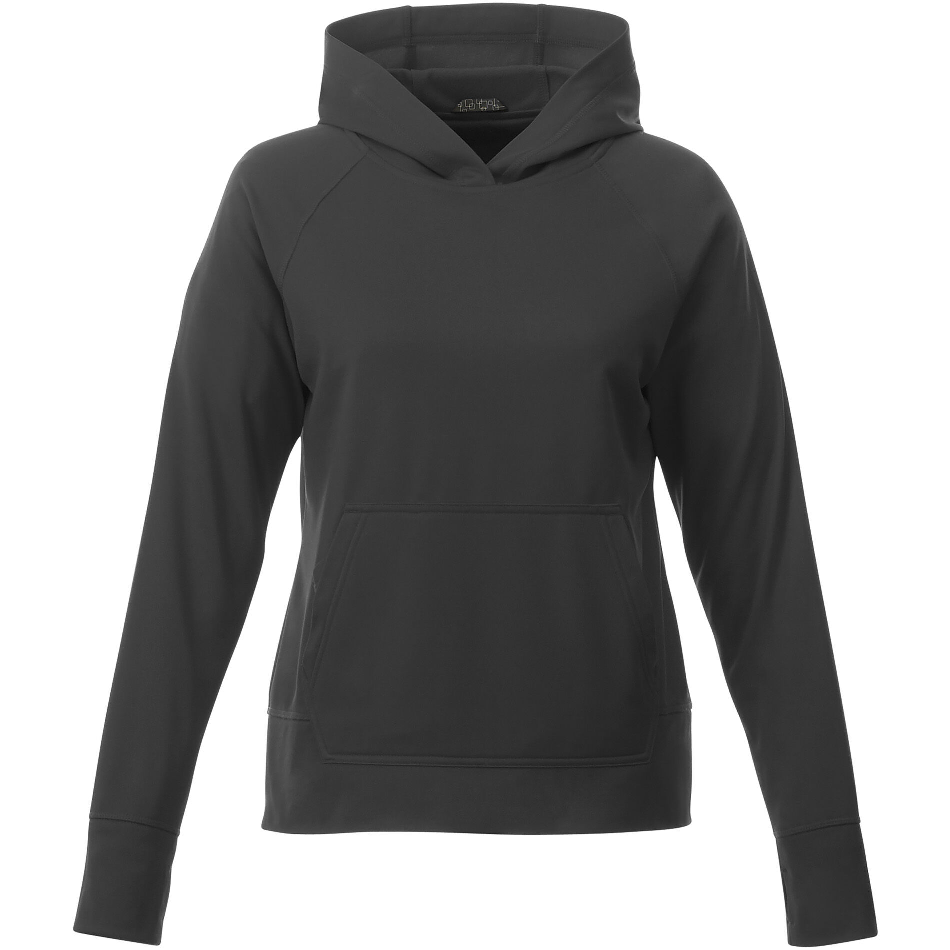 Custom Branded Coville Knit Hoody (Female) - Black