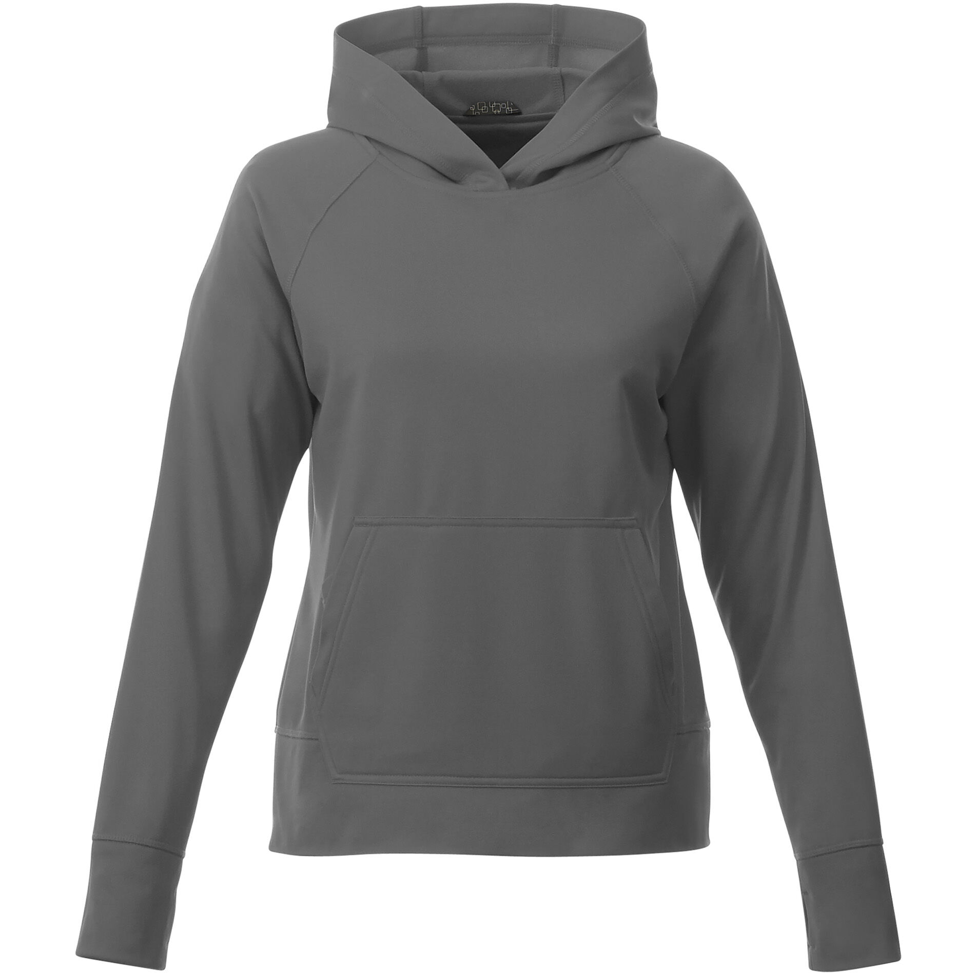 Custom Branded Coville Knit Hoody (Female) - Grey Storm