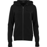 Custom Branded Cypress Fleece Zip Hoody (Female) - Black