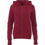 Custom Branded Cypress Fleece Zip Hoody (Female) - Maroon MA