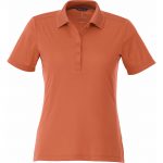 Custom Branded Dade Short Sleeve Polo (Female) - Saffron