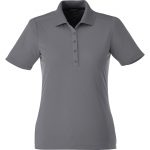 Custom Branded Dade Short Sleeve Polo (Female) - Steel Grey