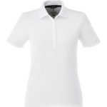 Branded Dade Short Sleeve Polo (Female) White