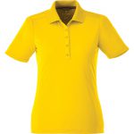 Custom Branded Dade Short Sleeve Polo (Female) - Yellow